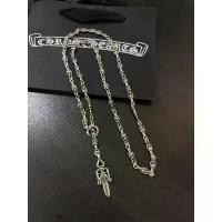 ราคา Chrome Hearts สร้อยคอ โครเมียม หัวใจ/925 เงินผู้ชายสไตล์ใหม่สร้อยคอปรับได้สไตล์ฮิปฮอปสไตล์พังก์ (1732376710253807186)