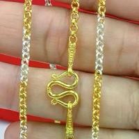 ราคา สร้อยคอ2กษัตริย์ ทองโคลนนิ่ง ลายห่วงตันยาว20นิ้ว สร้อยคอทอง2สลึง 020 สินค้าขายดี (1731932717361301454)