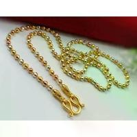 ราคา สร้อยคอ สามกษัตริย์ ลายเม็ดบอล เม็ดมะยม หนัก 1 บาท มีความยาว 18 ถึง 24 นิ้ว ไม่มีลอกดำมีใบรับประกัน คลังสินค้า (1731992478036756270)