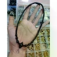 ราคา 【จัดส่งทันที】 สร้อยคอ ประคำไม้งิ้วดำ ขั้น แว่นกะลา ไม้มงคล (1732069064104969964)