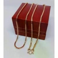 ราคา #สร้อยคอนากลายบล็อกยาว18นิ้ว ขายร้อน สร้อยห้อยพระ สร้อยคอ y2k (1731803680939739104)