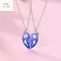 ราคา สร้อยคอสามชิ้น, โซ่กระดูกไหปลาร้าหัวใจปลาโลมา, สร้อยคอ BFF เพื่อนซี้, ชุดสร้อยคอแม่เหล็ก, เครื่องประดับ (1731865147587724508)