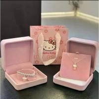 ราคา สร้อยคอ Hello Kitty, สร้อยข้อมือแมวคิตตี้สำหรับผู้หญิง, สร้อยข้อมือชุบเงินแสนหวานและน่ารัก, เหมาะสำหรับเด็กและผู้ใหญ่, สร้อยข้อมือพ่อแม่ลูก, ของขวัญในอุดมคติ กํา ไล ยาง kandi (1732278703222588717)