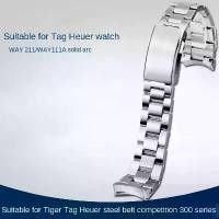 ราคา สายโลหะ, สำหรับ TAG Heuer Aquaracer 300 Series, WAY211 WAY111A, สายนาฬิกาสแตนเลสโค้งแข็งสำหรับผู้ชาย, สร้อยข้อมือ 21 มม. (1732330080715966400)