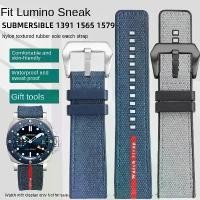 ราคา สายยางสำหรับ Panerai SUBMERSIBLE, Luna Rossa PAM1466 PAM1391 PAM1565 สร้อยข้อมือ, สายรัด 22 มม. และ 26 มม., สายนาฬิกาผู้ชาย 24 มม., กันน้ำ (1732330118394775488)