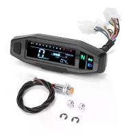 ราคา มาตรวัดความเร็วรถจักรยานยนต์, HD ดัดแปลง, จอ LCD อิเล็กทรอนิกส์, มาตรวัดระยะทาง, เครื่องวัดการเร่ง, เกจวัดน้ำมัน (1732377951651202760)