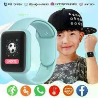 ราคา สมาร์ทวอทช์ สำหรับเด็กชายและเด็กหญิง โปชิ กันน้ำ หน้าจอสัมผัส เหมาะสำหรับกีฬา นาฬิกาดิจิตอล LED เข้ากันได้กับ Android และ Apple เหมาะสำหรับเด็กและนักเรียน นาฬิกาข้อมือสมาร์ทวอทช์ อิเล็กทรอนิกส์ (17312