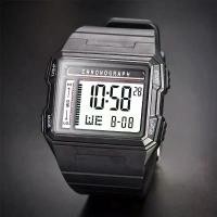 ราคา นาฬิกาผู้ชาย อิเล็กทรอนิกส์ กีฬา มัลติฟังก์ชั่น สไตล์แฟชั่น กันน้ำ นาฬิกาปลุก ปลุก คุณสมบัติ (1731593393017030362)