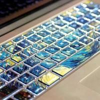 ราคา ฟิล์มแป้นพิมพ์คอมพิวเตอร์ แล็ปท็อป กันน้ำ กันฝุ่น บางเฉียบ สติ๊กเกอร์แป้นพิมพ์ซิลิโคน (1731773804331239054)