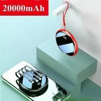 ราคา พาวเวอร์แบงค์ขนาดเล็ก, 20000mAh, แบบพกพา, การชาร์จอย่างรวดเร็ว, พาวเวอร์แบงค์, สำหรับโทรศัพท์มือถือ, ที่ชาร์จแบตเตอรี่ภายนอก, เหมาะสำหรับ Xiaomi Mi, พาวเวอร์แบงค์ 20000mAh (1731136232245791562)