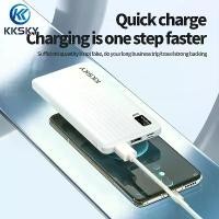 ราคา KKSKY พาวเวอร์แบงค์ 10000 mAh power bank ของแท้ พกพา เพาเวอร์แบงค์ Type-C Fast Charge พาวเวอร์แบงค์พกพา พาวเวอร์แบงค์ Power bank (1732285775527316099)