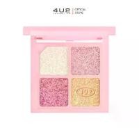 ราคา COD 4U2 JEWELRY BOX - 4u2 eye shadow พาเลทอายแชโดว์ 4 สี เครื่องสำอาง พาเลททาตา4U2 อายชาโดว์4u2 สีชัด ติดทน (1732355345982785197)