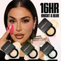 ราคา แป้งฝุ่น, ควบคุมความมัน, ผิวกระจ่างใส, แป้งเซ็ตติ้งเบาบาง, Huda, ติดทนนาน, กันน้ำ, มี 4 สีให้เลือก, เครื่องสำอาง (1732273523331532552)