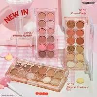 ราคา COD พาเลท พาเลทตา อายแชโดว์ SIVANNA COLORS SUGAR BEAN PALETTE HF1013 sivanna eyeshadow (1732253054158276267)