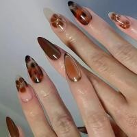 ราคา เล็บปลอม 24 ชิ้น พร้อมกาวเยลลี่ ยาทาเล็บ เพ้นท์เล็บ เล็บปลอม ใช้ซ้ำได้ ฝังดอกไม้และเพชร เคล็ดลับเล็บ สติ๊กเกอร์ติดเล็บ หยดน้ำไล่โทนสี สาวฮอต ลายเสือดาว เล็บสวมใส่ได้ (1731759710989485069)