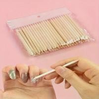 ราคา แท่งเล็บไม้ 100 ชิ้น ไม้เล็บไม้สีส้มอเนกประสงค์ เหมาะสำหรับเพ้นท์เล็บ ที่ดันลบสำหรับตกแต่งเล็บ ยาทาเล็บ เครื่องมือหยิบพลอยเทียม อุปกรณ์ช่วยทำเล็บและเล็บเท้า การออกแบบสองหัว (1731863459636676010)