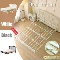 ราคา New เตียงเหล็ก โครงเตียง แบบอย่างหนา4ฟุต 5ฟุต 6ฟุตเตียงนอนโลหะ ขึ้นรูปเป็นเตียงคู่แข็งแรงทนทาน ฟอร์นิเจอร์ ห้องนอน รับน้ำหนักได้มากถึง 500 กก สไตล์ญี่ปุ่น เตียงรับน้ำหนัก (1730289982336568228)