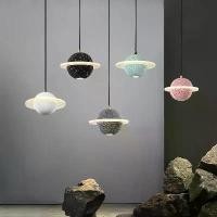 ราคา จี้ดาวเคราะห์, การออกแบบที่สร้างสรรค์, ไฟห้อง, ห้องนอน, ข้างเตียง, ร้านอาหาร, บาร์, โคมระย้าดวงจันทร์, สายยาว, โคมระย้าหยดปูนซีเมนต์, ไฟเพดาน (1730558995869240129)