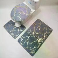 ราคา ชุดพรมกันลื่นในห้องน้ำผ้าสักหลาด 3 ชิ้น เสื่อห้องน้ำผ้ากำมะหยี่ใส่สบาย เหมาะสำหรับห้องน้ำ ห้องนั่งเล่น ห้องนอน พรมเช็ดเท้า ตกแต่งห้องน้ำ พรมห้องครัว ห้องน้ำซักรีด ห้องนอน ฝักบัว และพรมในร่ม (173242500