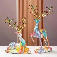 ราคา เครื่องประดับกวางนำโชค, หรูหราและระดับไฮเอนด์, เหมาะสำหรับขึ้นบ้านใหม่, ห้องนั่งเล่น, ตู้ไวน์, ของขวัญขึ้นบ้านใหม่, งานแต่งงาน, ของขวัญขึ้นบ้านใหม่ (1731421718182659925)