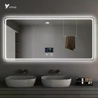 ราคา กระจกห้องน้ำอัจฉริยะ ติดผนัง ห้องน้ำ หน้าจอสัมผัส ไฟ LED ป้องกันหมอก ติดผนัง เหมาะสำหรับห้องน้ำ (1732315819187210165)