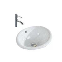 ราคา อ่างล้างหน้าโต๊ะเซรามิก อ่างล้างหน้าในครัวเรือนรูปไข่กึ่งฝัง อ่างล้างหน้ากลาง อ่างล้างหน้าเดี่ยว ห้องน้ำ (1729683431173229345)