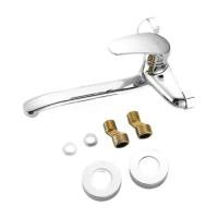 ราคา ก๊อกน้ำห้องครัวติดผนัง, ติดตั้งง่าย, แข็งแรง, ก๊อกน้ำผสมฝักบัวอาบน้ำ, เหมาะสำหรับห้องครัว, ห้องน้ำ, บ้าน, ห้องซักรีด (1732368367217510187)