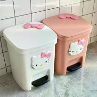 ราคา ถังขยะเหยียบ Hello Kitty, Sanrio, ความจุมาก, ถังขยะพลาสติกทนทาน, สำหรับห้องครัว, ห้องน้ำ, ห้องนอน, ห้องนั่งเล่น, ตกแต่งโฮมออฟฟิศ, พร้อมฝาปิด, ถังขยะ (1732313320555841326)