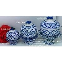 ราคา ชุดถ้วย โถ พาน ลายคราม ถ้วยเซรามิก มีฝา ลายสัปปะรด สีน้ำเงิน สำรับอาหาร ถ้วยขนม ถ้วยผลไม้ ของว่าง งานมงคล พิธีบวงสรวง คําแนะนําการขายที่ร้อนแรงในเดือนนี้ (1732058815518443500)