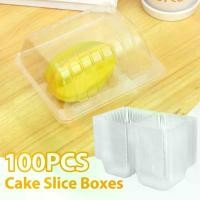 ราคา กล่องชิ้นเค้ก, 100 ชิ้น, ภาชนะใส่ชิ้นคัพเค้กแบบใช้ซ้ำได้พร้อมฝาปิด, วางซ้อนกันได้, กล่องขนมเดี่ยวใส, แบบพกพา, กล่องเก็บเค้กอเนกประสงค์, เหมาะสำหรับมัฟฟิน, แซนวิช, แฮมเบอร์เกอร์, ของว่าง, t1qv8 (173056
