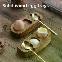 ราคา ถาดเสิร์ฟไข่ไม้, แผ่นรองไม้ 3 ช่องพร้อมช้อน, ที่วางถาดไข่รับประทานอาหาร, สำหรับชีส, ของว่าง, ของหวาน, ซูชิ (1732084784488679654)