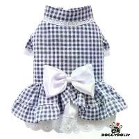ราคา Pet clothes -Doggydolly เสื้อผ้าแฟชั่น น้องหมาน้องแมว สัตว์เลี้ยง ชุดกระโปรง ลายสก๊อต สีน้ำเงิน ขนาดไซส์ 1-9 โล D842 จัดส่งเฉพาะจุด (1732404598854747239)