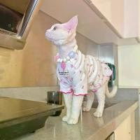 ราคา เสื้อผ้าสุนัข สไตล์ฤดูร้อน น่ารัก หวาน และโด่งดังในโลกออนไลน์ เสื้อผ้ากันกลิ่นอับชื้น ดีไซน์สฟิงซ์และแมวไร้ขนเยอรมัน สไตล์เดียวกัน (1732100556131371165)