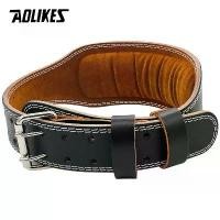 ราคา เข็มขัดยกน้ำหนักหนังวัว AOLIKES สำหรับฟิตเนสยิม หัวเข็มขัดสำหรับหมอบและฝึกดัมเบล เหมาะสำหรับเพาะกาย พร้อมตัวป้องกันกระดูกสันหลัง lever belt gym ฮูล่าฮูป ลูกตุ้ม ห่วง ฮูล่าฮูป (1731907670527280342)