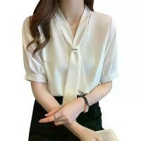 ราคา ฤดูร้อน เสื้อเชิ้ต ผ้าชีฟอง ผู้หญิง การเดินทาง สวมใส่ ฤดูร้อน 2025 ใหม่ อินเทรนด์ แขนสั้น เสื้อเชิ้ต ชุดทำงาน เสื้อเชิ้ตสีขาว เสื้อ กล้าม ทอมเต็ม ตัว เสื้อ สียีนส์ เ ส ื ้ (1732260512350242016)