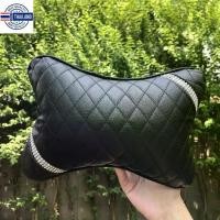 ราคา [TK] ปลอกหุ้มพวงมาลัย ที่หุ้มพวงมาลัย กันลื่น หมอนรองคอ หมอนรองศรีษะ กำมะหยี่ดำตัดเพชร อุปกรณ์ตกแต่งในรถ (1732247672790943199)