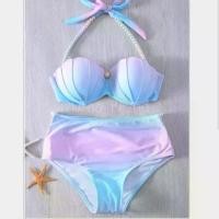 ราคา (พร้อมส่ง) เซ็ท 2 ชิ้น ชุดว่ายน้ำ บิกินี่ + กางเกงใน รุ่น Bikini 2 Pieces Hiso ชุดว่ายน้ำนางเงือก (1731363647917033231)