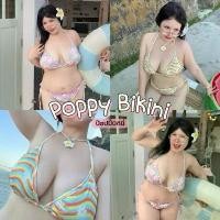 ราคา Poppy Bikini (ป็อปปี้บิกินี่) บิกินี่ลายดอกเซต2ชิ้น สีสันน่ารักกก ขาย (1731928496222864829)
