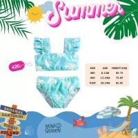 ราคา ชุดว่ายน้ำเด็ก MiniQueen รุ่น Aloha Bikini (SWM00044) (1731886488892900732)