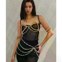 ราคา โซ่เสื้อผ้า Bikini, เครื่องประดับยุโรปและอเมริกา, เซ็กซี่, ไข่มุกเทียม, พู่หลายชั้นกลวง, สไตล์ไนท์คลับ, โซ่ร่างกาย, ห่วงโซ่เอวหญิง สาย คล้อง เอว (1731931985909221600)