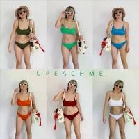 ราคา Mandy Bikini บิกินี่สีพื้น ชุดว่ายน้ำ วันพีซ ชุดไปทะเล บิกินี่สายฝอ บรา สินค้าแนะนำ ผู้หญิง Clothing เสื้อผ้า เขียวขี้ม้า กระโปรง (1731281770472901340)