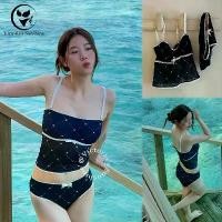 ราคา ชุดว่ายน้ำ bikini ทูพีช ชุดว่ายน้ำผู้หญิง swimwear women สไตล์เกาหลี มีฟองน้ำ สงกรานต์#0397 (1732232625353950633)