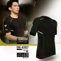 ราคา ERK-A2027 เสื้อ รัดกล้ามเนื้อ รัดรูป บอดี้ฟิต bodyfit ยูเรก้า แขนสั้น EUREKA COMBAT SUIT ชาย + มี ใบกำกับภาษี สีดำ (1731026361061182169)