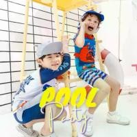 ราคา ชุดว่ายน้ำเด็กกันแดด ชุดว่ายน้ำเด็กเล็ก ชุดว่ายน้ำเด็กกันUV ชุดว่ายน้ำเด็กพร้อมหมวก swimming suit (1732248926986603307)