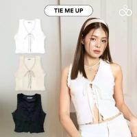 ราคา Sistersfabric - Tie Me Up เสื้อผูกหน้าตกเเต่งลูกไม้ กระดุมปั้ม (1731922898263573926)