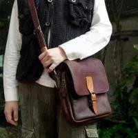 ราคา GUATE กระเป๋าหนังแท้ รุ่น Movie กระเป๋าสะพายข้าง ขนาดกลาง crossbody ดีไซน์สวย สามารถสะพายได้ทุกวัน (1731838146355496008)