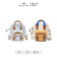 ราคา DOUGHNUT รุ่น Macaroon Tiny Crossbody Fluffy Series กระเป๋าสะพายข้าง กระเป๋าสะพายจิ๋วโดนัท อะไหล่หนังแท้ ทนทาน ของแท้ (1731469145090328937)