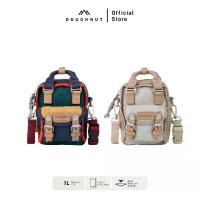 ราคา DOUGHNUT รุ่น Tiny Crossbody Happy Camper Series กระเป๋าสะพายข้าง กระเป๋าสะพายจิ๋วโดนัท อะไหล่หนังแท้ ทนทาน ของแท้ (1731468936071973225)