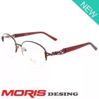 ราคา Moris แว่นตา สีแดง กรอบแว่นตา กรอบเซาะร่อง ขาข้อต่อ วัสดุ สแตนเลส สตีล (สำหรับตัดเลนส์) Eyewear Top Glasses Frame ขายดี (1732368181031569345)