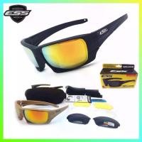 ราคา [COD] 【ร้านค้าในกรุงเทพ】แว่นตา ESS Rollbar แว่นตายุทธวิธี แว่นกันแดด เลนส์โพลาไรซ์ สําหรับปั่นจักรยาน Tactical glasses 100% (1732272704044500629)